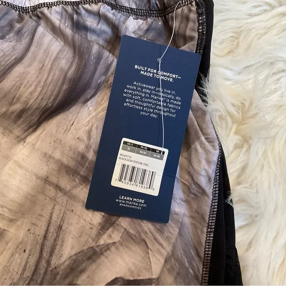 Marika Express Shorts - NWT - Size XL - Black Dusk Texture - Picture 6 of 10